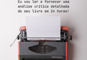 Eu vou fornecer uma análise do seu livro em 24 horas