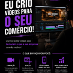 Eu vou criar videos para o seu comércio