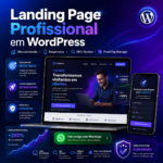 Eu vou criar uma Landing Page profissional em WordPress