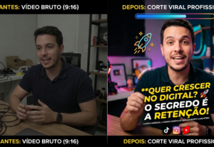 Eu vou criar cortes que geram alcance e engajamento