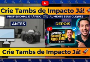 Eu vou criar Thumbnails que Multiplique seus Cliques