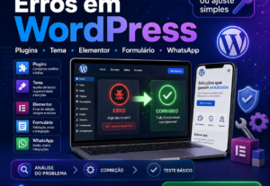 Eu vou corrigir erros no seu site WordPress