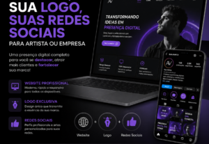 Eu vou fazer WebSite e Criação de mídia social