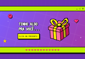 Eu vou fazer um site personalizado para o dia dos namorados