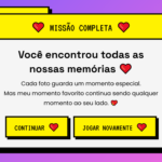 Eu vou fazer um site personalizado para o dia dos namorados