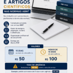 Eu vou formatar seu tcc ou artigo científico