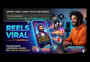 Eu vou Fazer ​Cortes VIRAIS: Transformo seu vídeo em sucesso