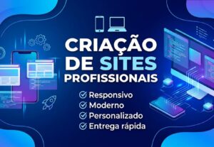 Eu vou criar um site profissional e responsivo