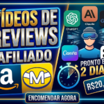 Eu vou criar um vídeo de review com IA para afiliados