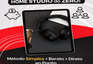 Eu vou te enviar um ebook para você montar o seu home estúdi...