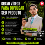 Eu vou gravar um vídeo divulgando seu produto ou serviço