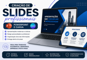 Eu vou criar slides profissionais no Canva e PowerPoint