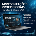 Eu vou fazer Criação de apresentações slides