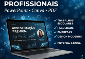 Eu vou fazer Criação de apresentações slides