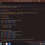 Eu vou criar scripts em Python e SQL