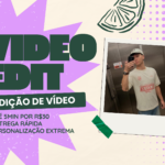 Eu vou editar um vídeo de qualidade para você