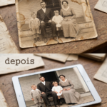 Eu vou Restaurar suas fotos Antigas Digitalmente