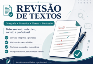 Eu vou revisar seu texto em português com correção e clareza