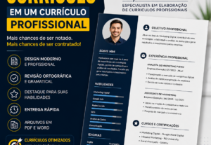 Eu vou Transformar seu currículo em um modelo profissional