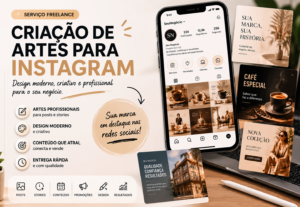 Eu vou Criar 10 artes profissionais para o seu  Instagram
