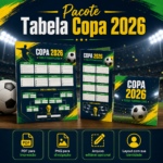 Eu vou criar tabela da Copa 2026 personalizada