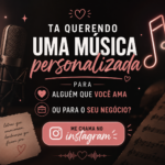 Eu vou fazer musicas personalizadas para seu negócio