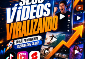 Eu vou editar seus vídeos para te fazer viralizar.