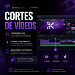 Eu vou criar cortes do seu vídeo que te geraram alcance
