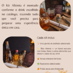 Eu vou fazer Kit de Drinks Alkimia para Presente