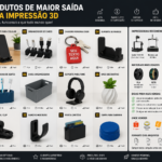 Eu vou criar modelos 3D STL prontos para impressão 3D