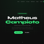 Eu vou criar um site/portfólio responsivo