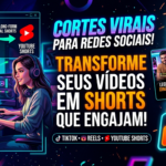 Eu vou criar corte de vídeo: Alcance e engajamento garantido...