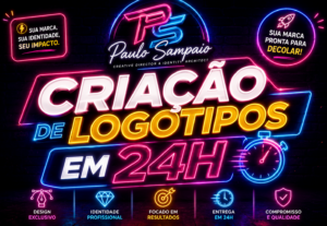 Eu vou fazer um logotipo profissional para você