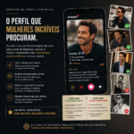 Eu vou criar seu perfil do tinder,inner e atrair mulheres