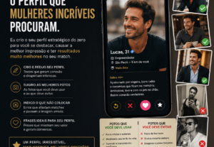 Eu vou criar seu perfil do tinder,inner e atrair mulheres