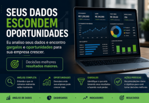 Eu vou analisar seus dados comercias