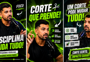 Eu vou Criar cortes do seu vídeo