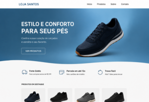 Eu vou criar um site de vendas para você