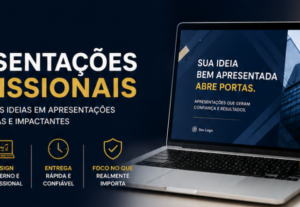 Eu vou transformar suas ideias em slides profissionais