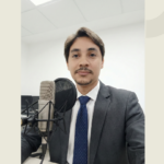 Eu vou ser seu locutor, ler trechos, produto ou serviço.