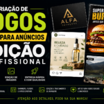 Eu vou fazer logos artes, para anúncios, edição profissional