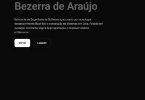 Eu vou criar um portfólio para você