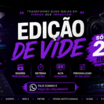 Eu vou Editar seu video profissionalmente