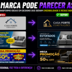 Eu vou criar artes, logos e anúncios profissionais
