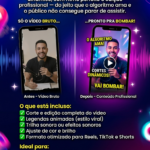 Eu vou cortar e editar seu vídeo.