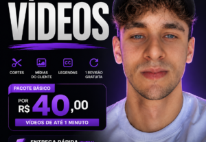 Eu vou editar seu video em 24 horas