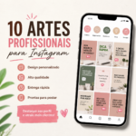Eu vou criar artes profissionais para Instagram