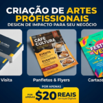 Eu vou criar o cartão de Visita,Cartazes,Posters e Panfletos