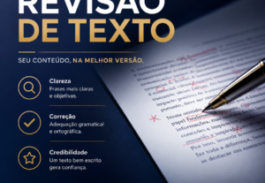 Eu vou revisar seu texto acadêmico