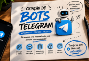Eu vou criar um bot profissional para Telegram sob medida